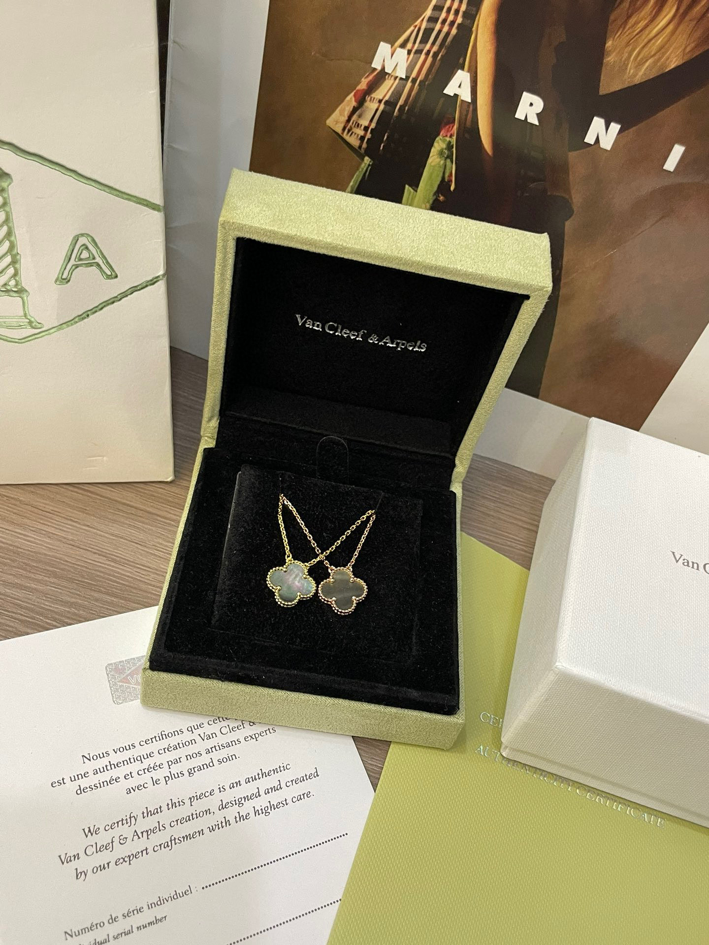 VCA Van Cleef & Arpels Four-Leaf Clover Necklace