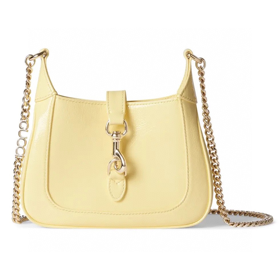 GUCCI JACKIE NOTTE MINI BAG-Light yellow-782889