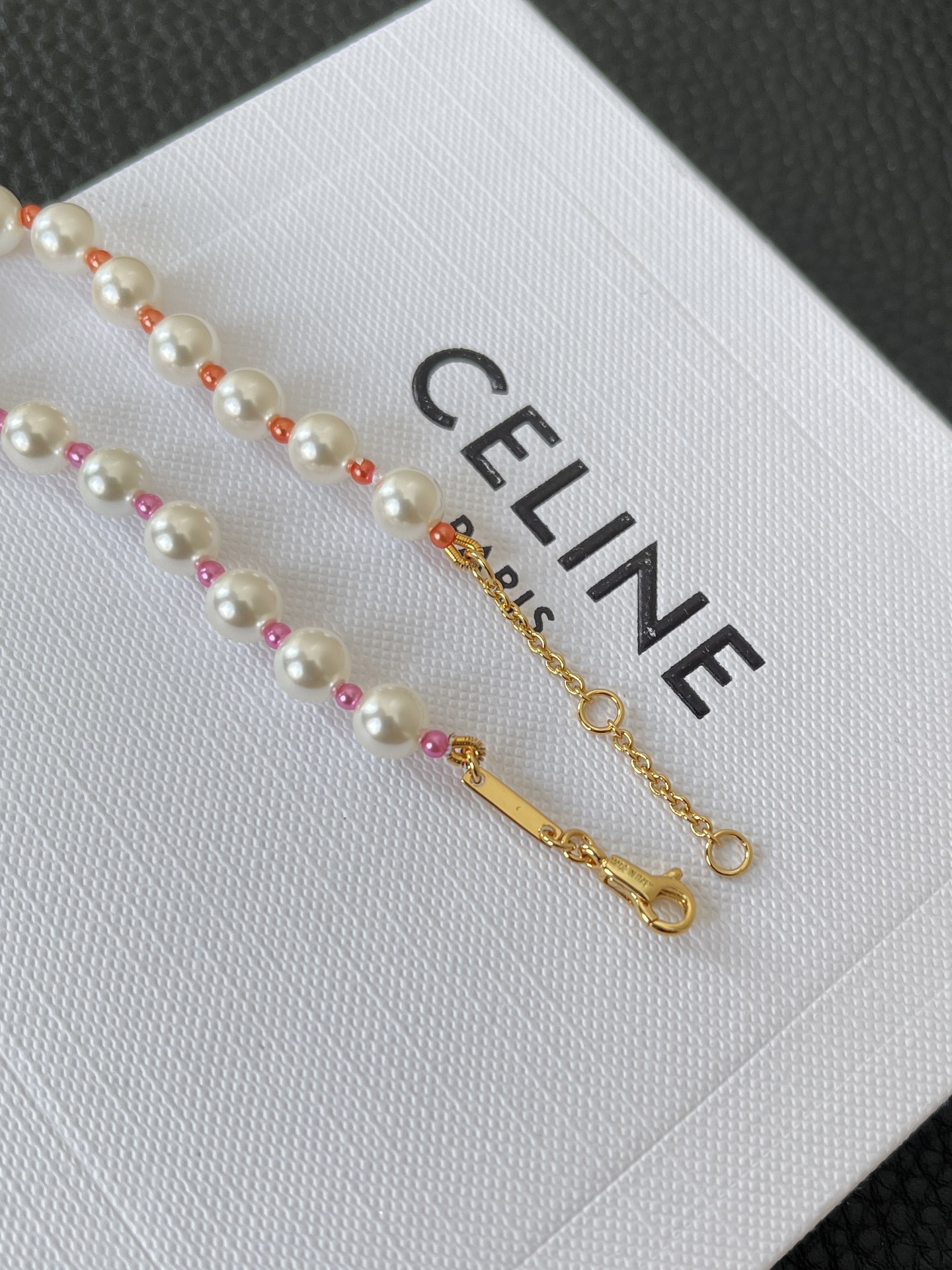C*eline 520 pearl bracelet