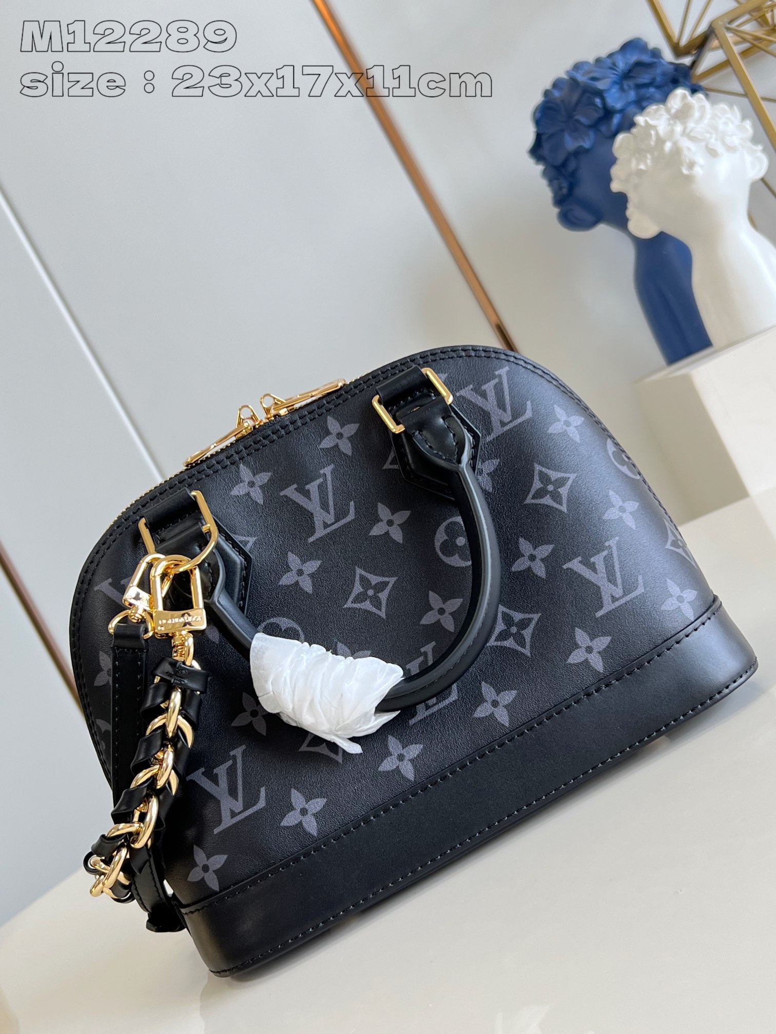 Louis Vuitton Black M12289 Alma BB