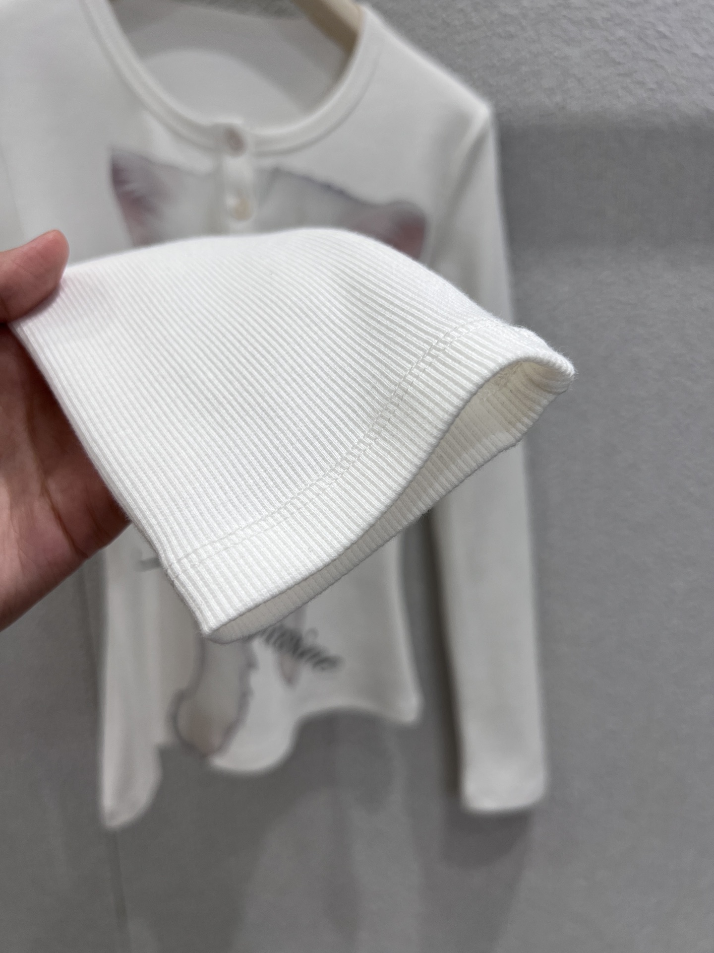 Blumarine JERSEY SWEATER WITH PRINT