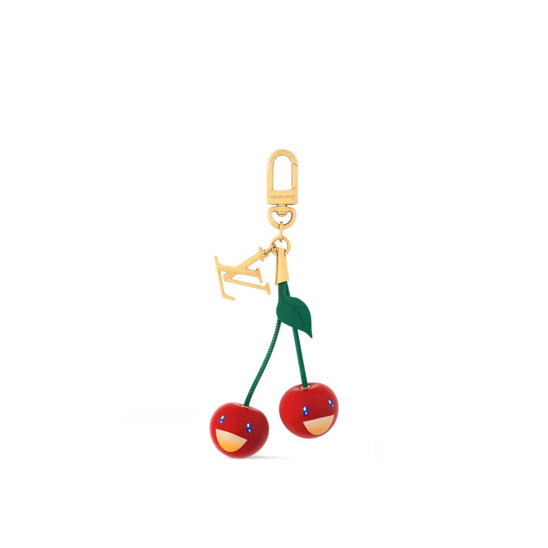 LV x TM Cerise Bag Charm M02476