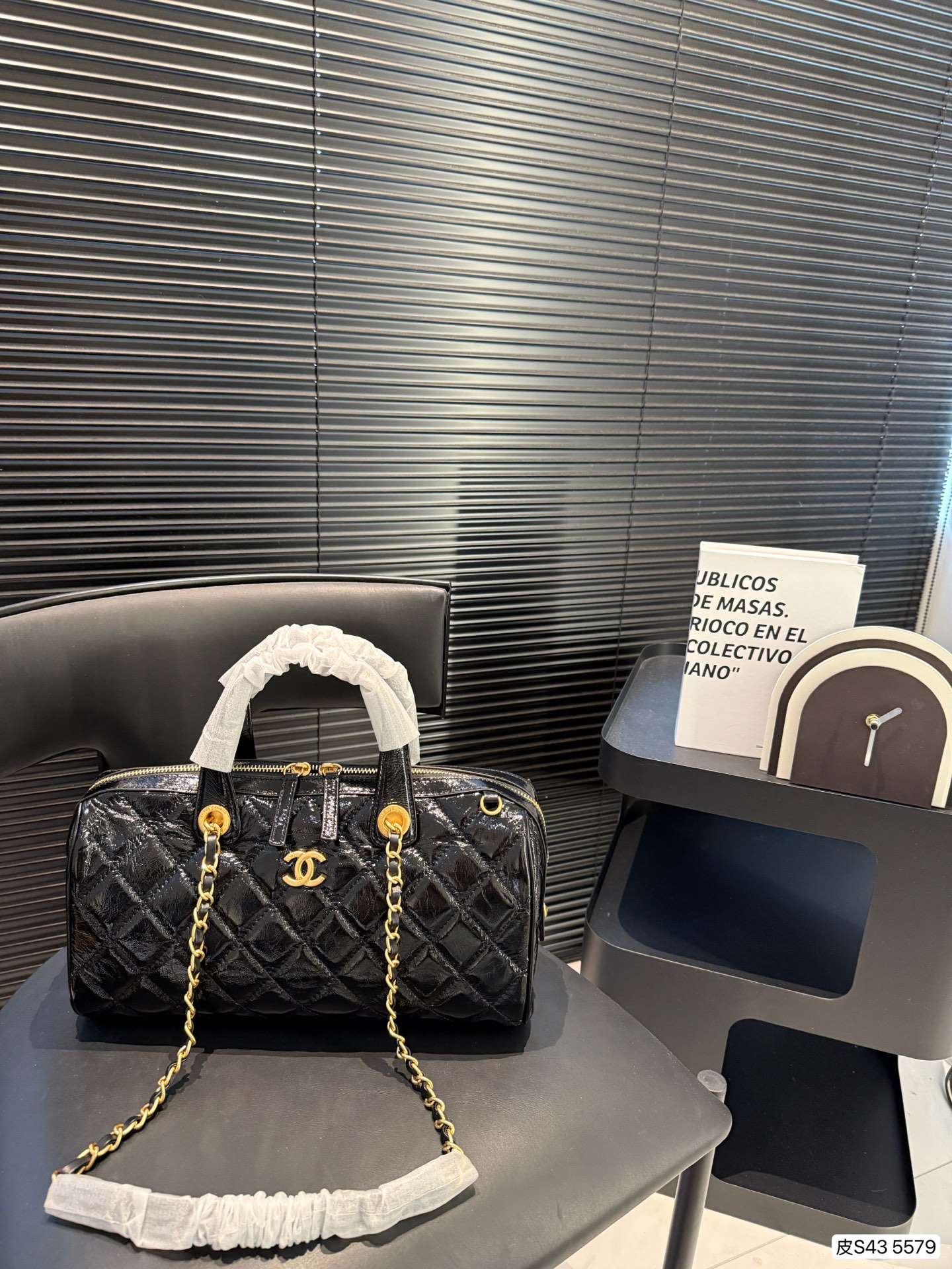 CHANEL Large Bowling Bag