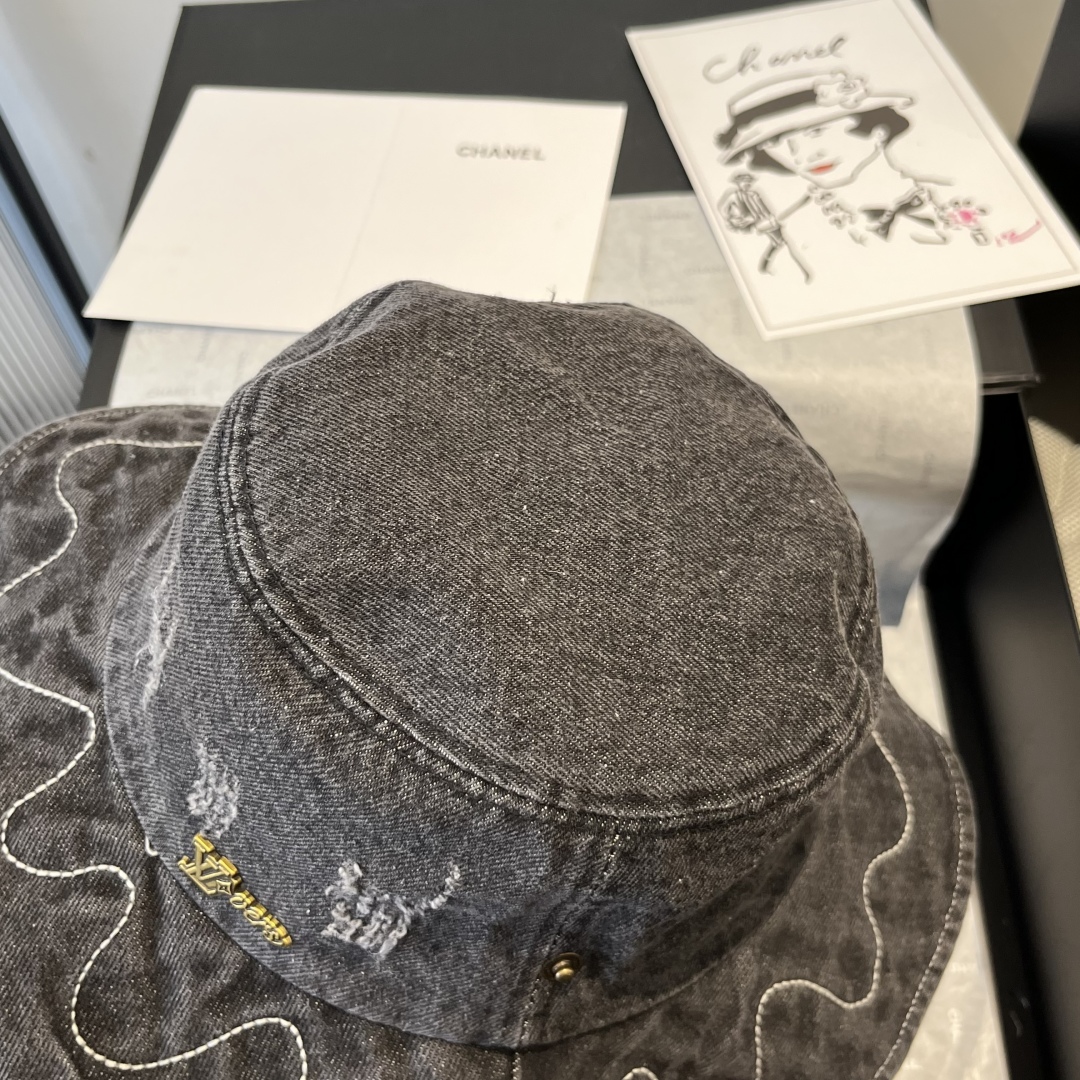 Louis Vuitton Denim Bucket Hat