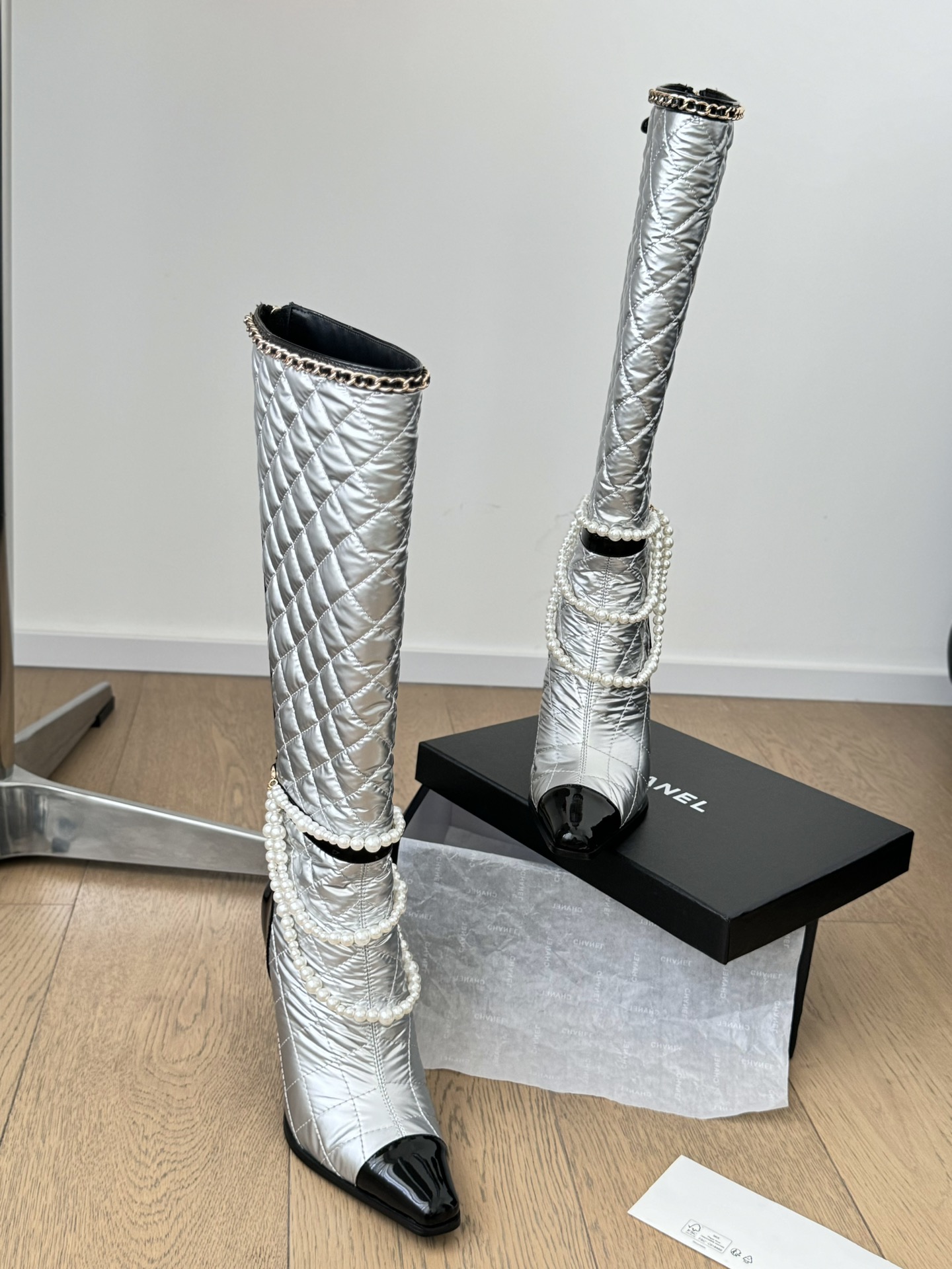Chane* new autumn/winter boots-white