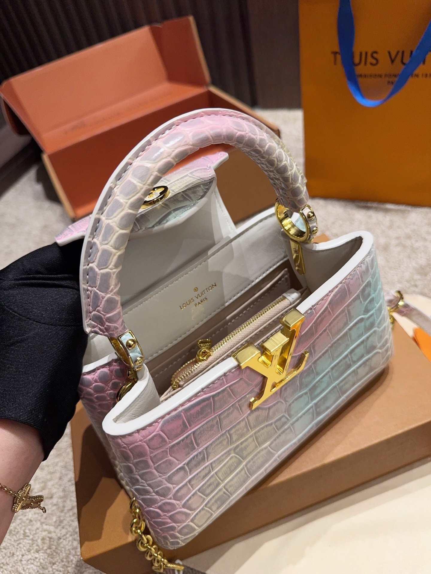 Louis Vuitton Capucines Mini Handbag