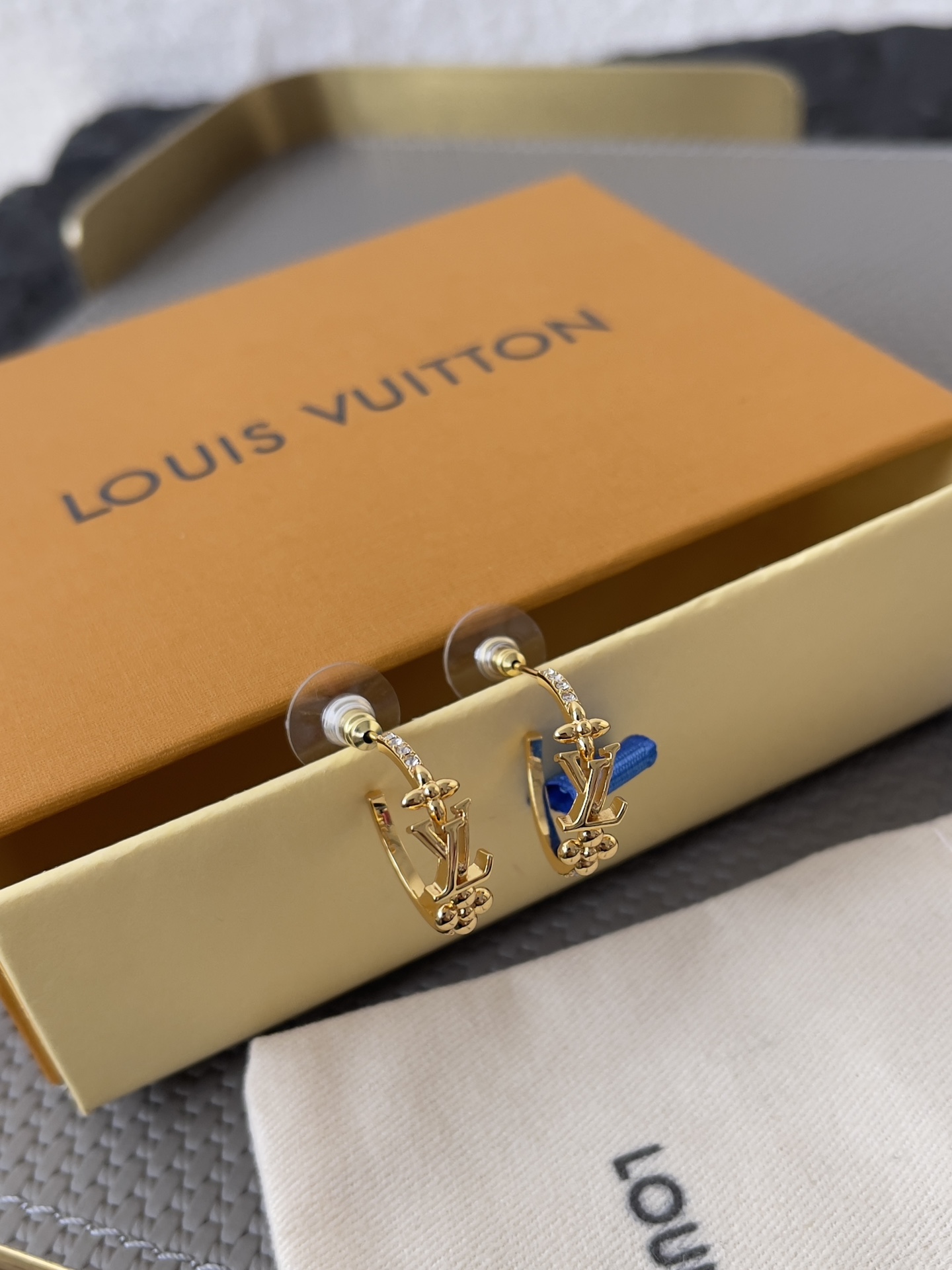 L V Louisa earrings