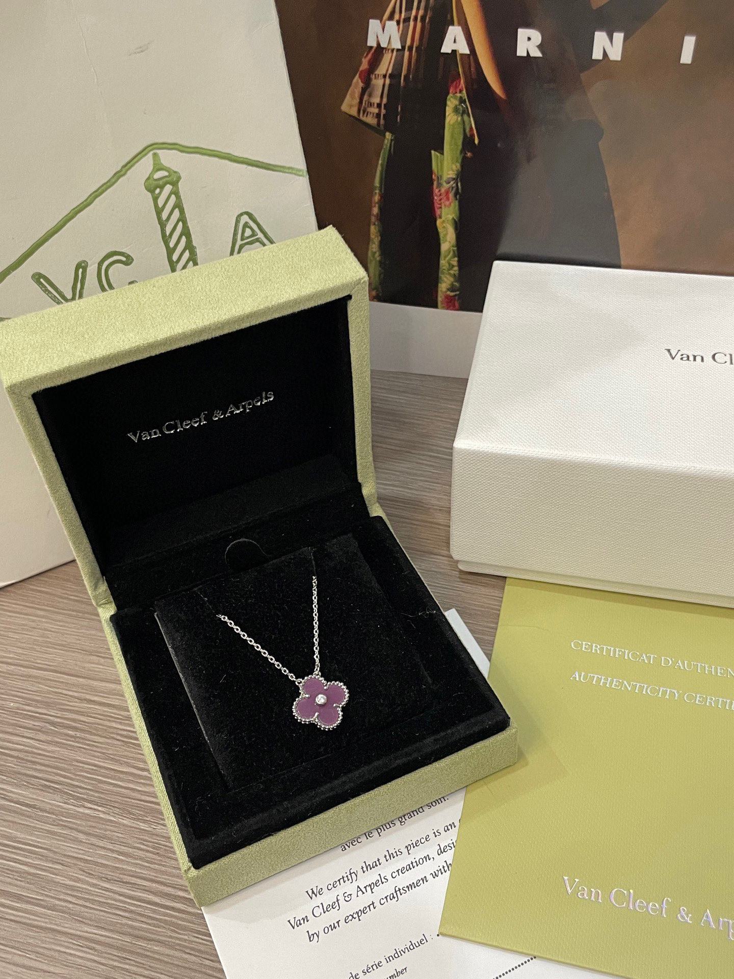 Van Cleef & Arpels Five-Flower Bracelet & Necklace Set