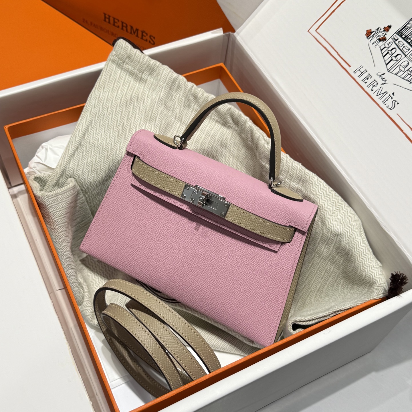 Hermès Mini Kelly II 19cm Bag