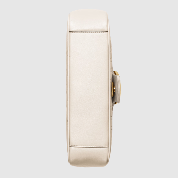 GG MARMONT SMALL SHOULDER BAG-White-443497