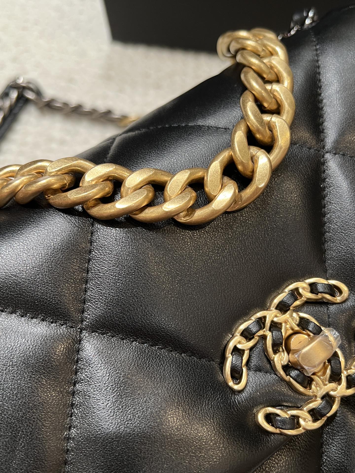 High quality sheepskin bag