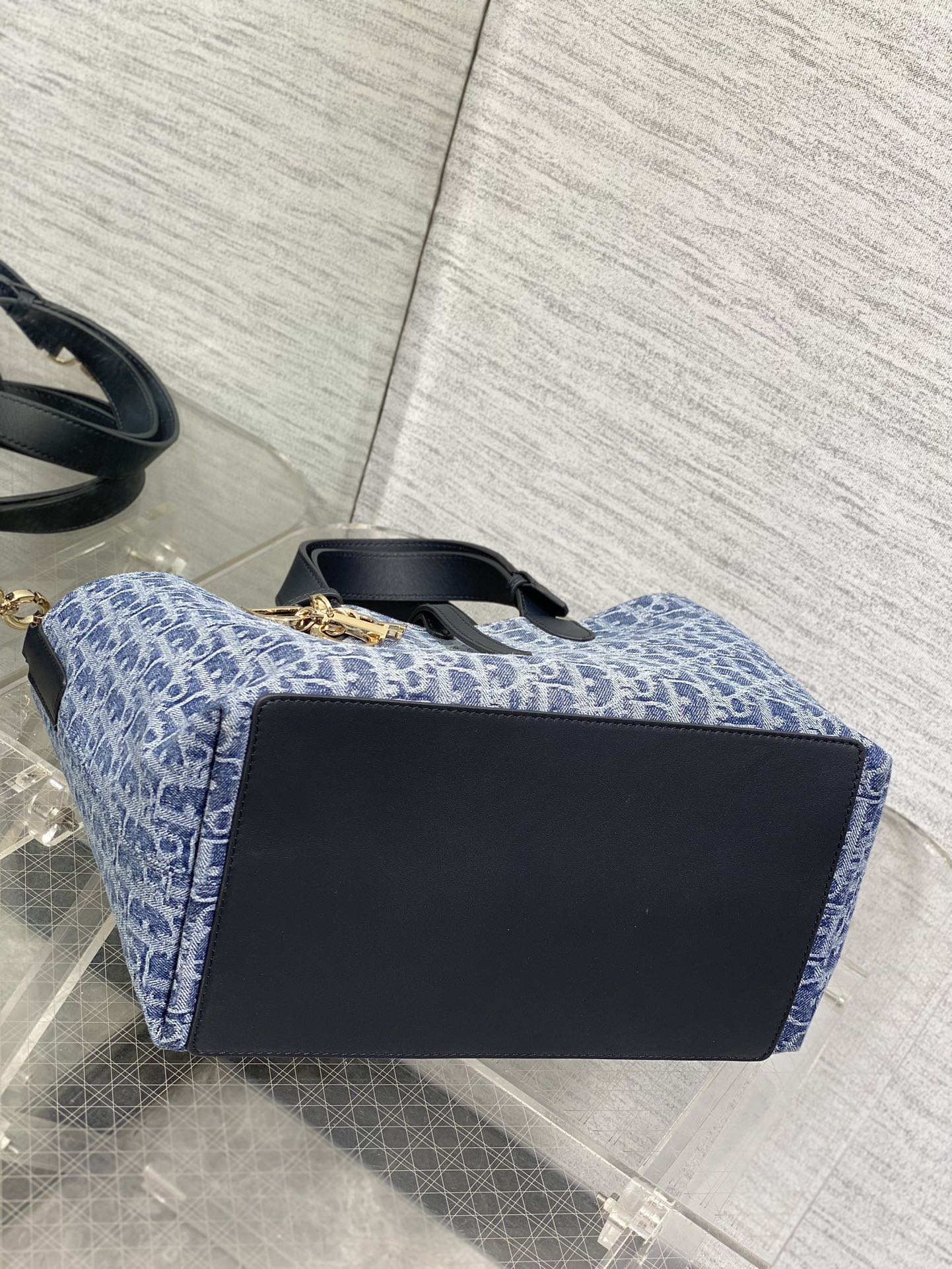Dior-Toujours Medium Denim Bag