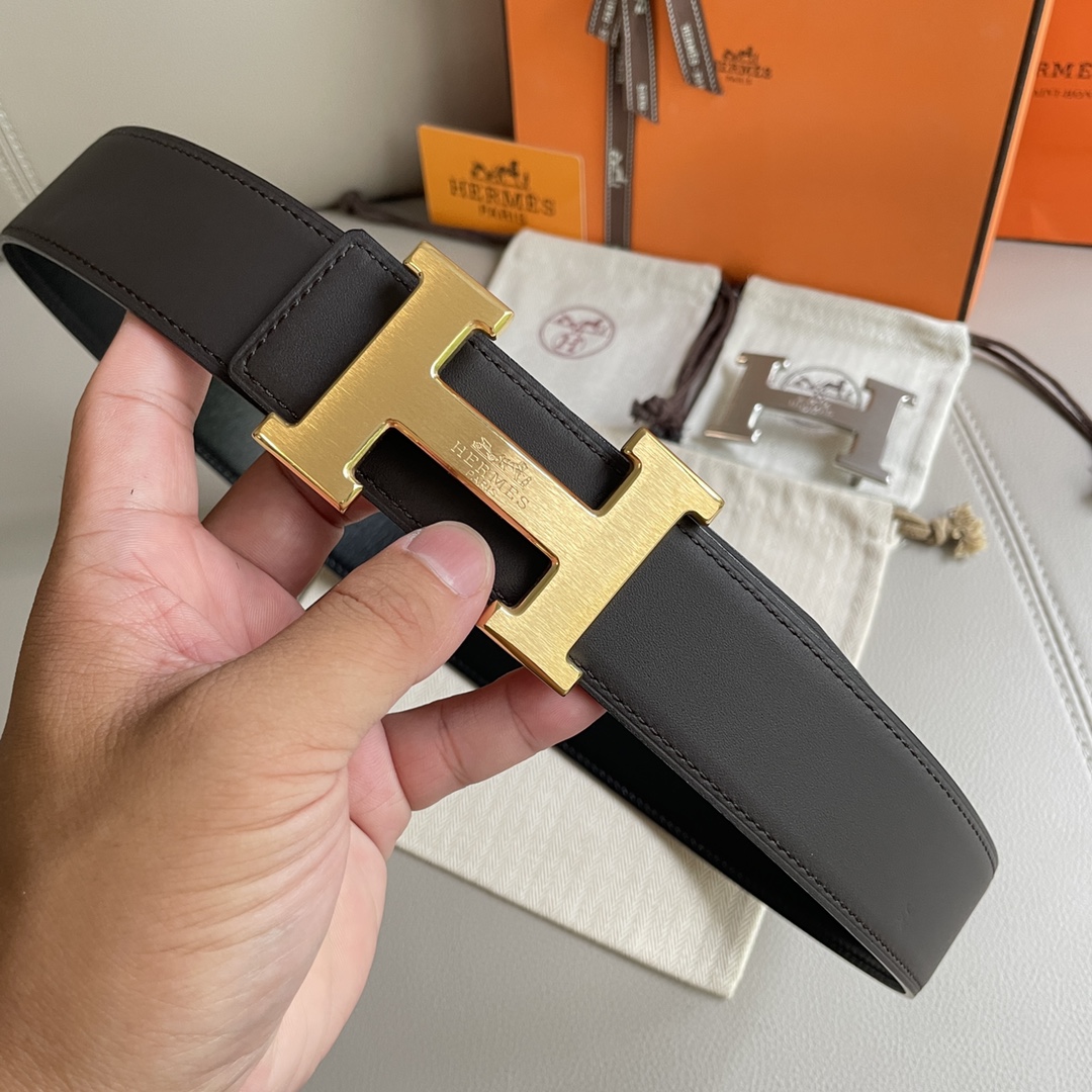 Hermès Leather Belt