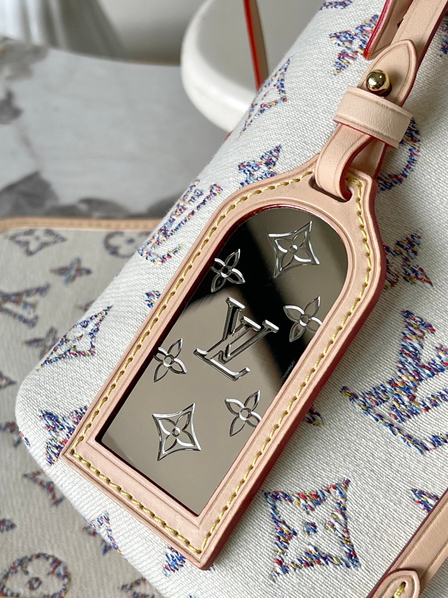 Louis Vuitton M24707 CarryAll PM Beige