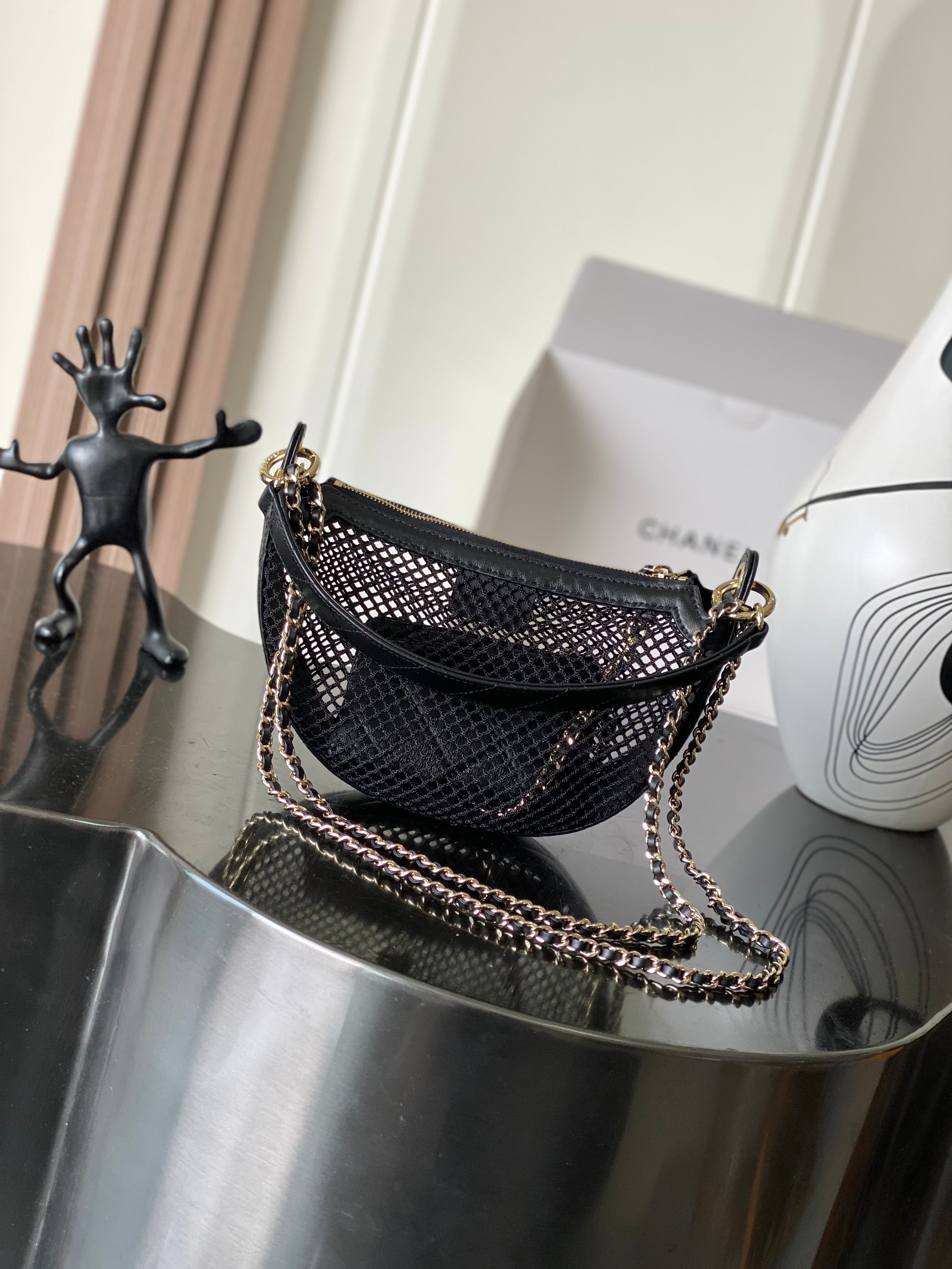 CHANEL 25S Half-Moon Bag