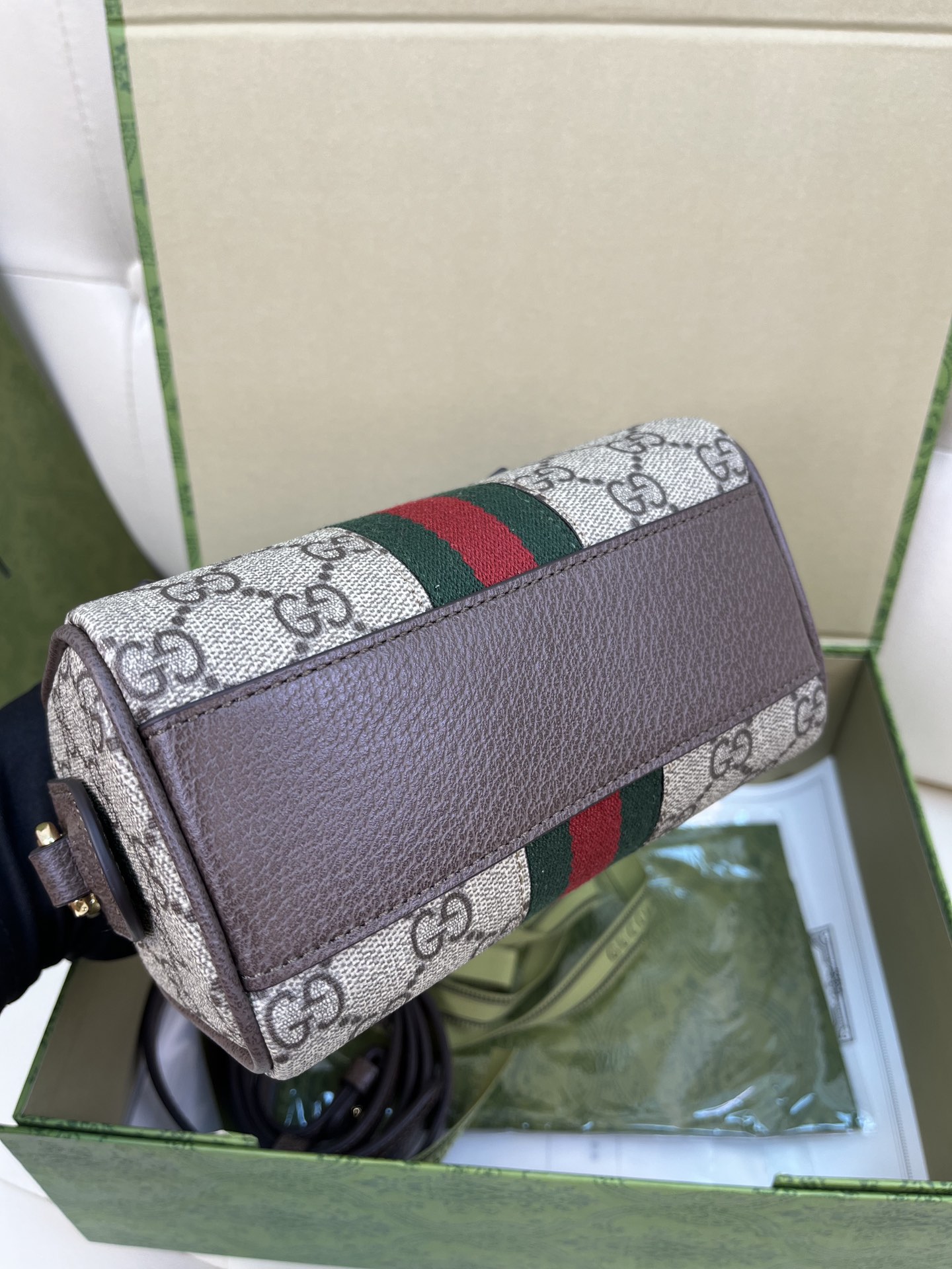 Gucci Lido Ophidia Boston Mini Bag