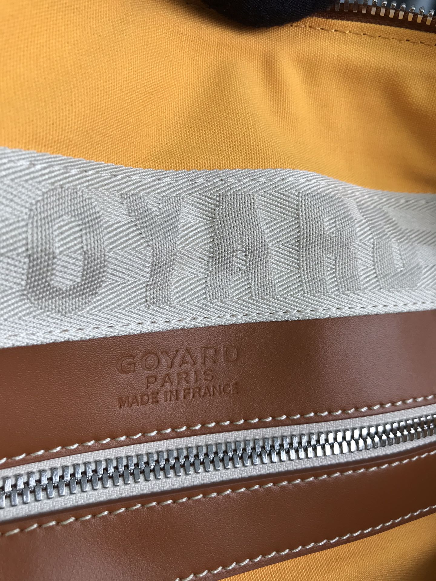 Goyard-Boeing Travel Bag (45 cm Length)