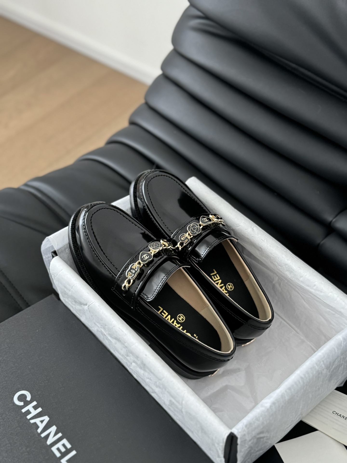 Chanel 24A latest handmade loafers