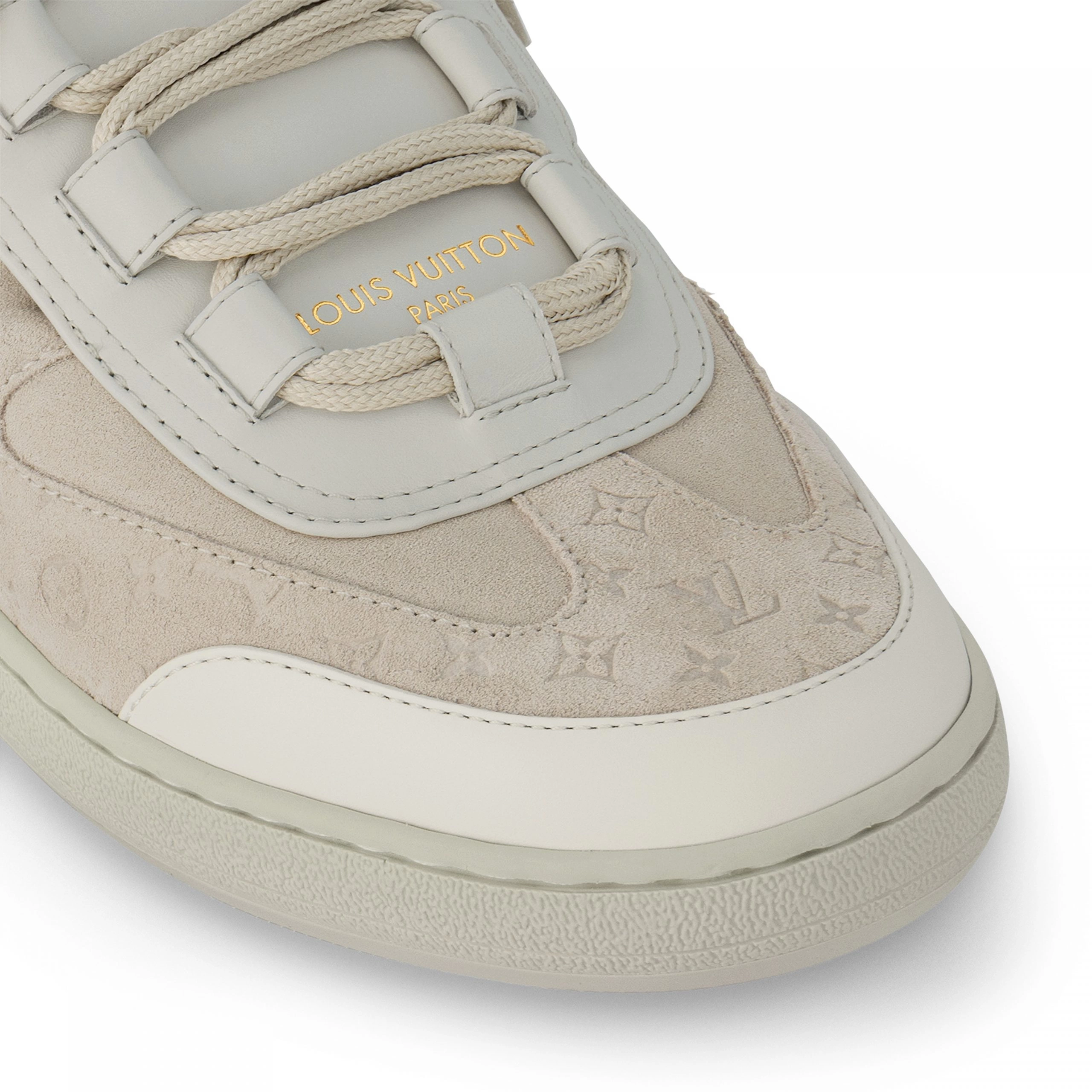 Louis Vuitton FLIGHT MODE Lous Open Back Sneaker Light Gray 1ACADJ