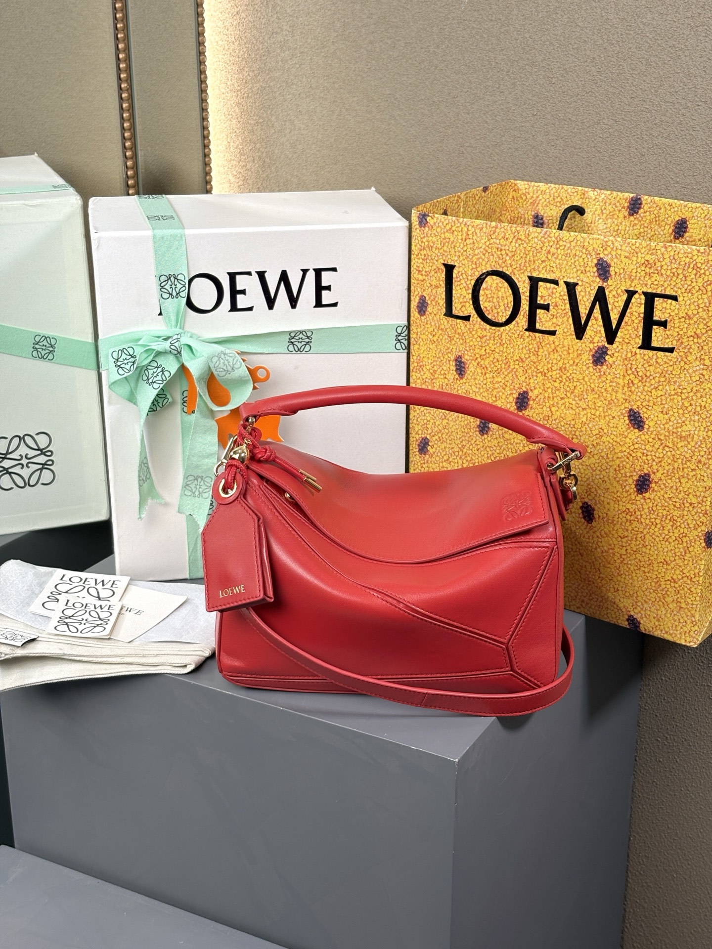 Loewe Puzzle bag in nappa lambskin-small