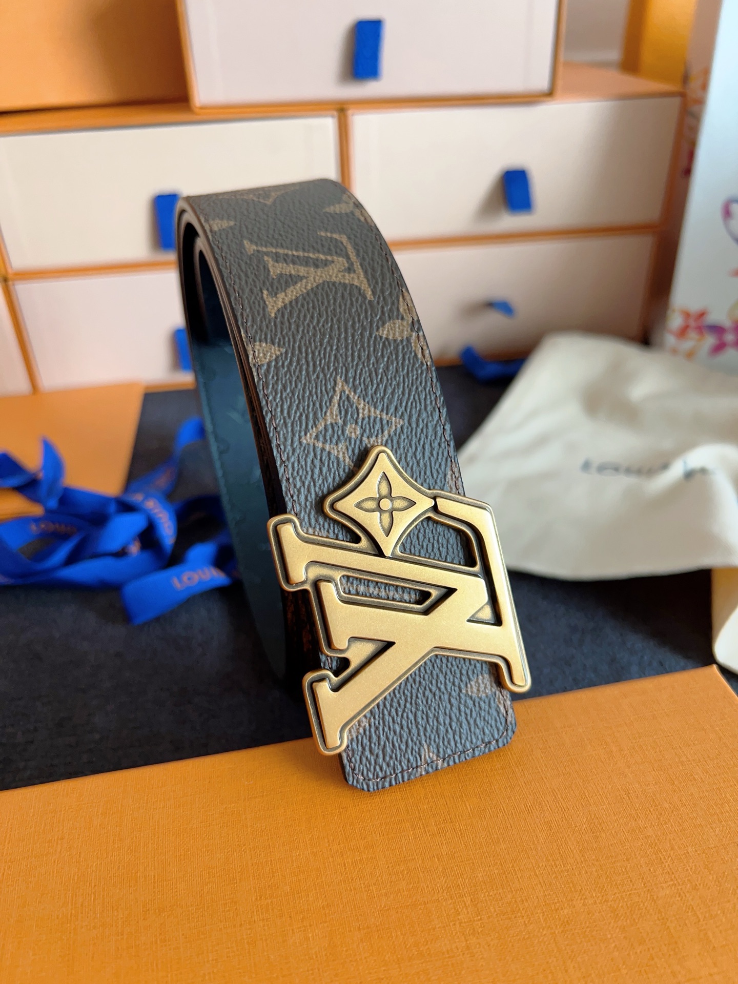 M4061T LV Flower 40mm Reversible Belt