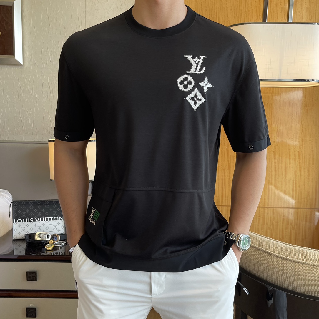LV - 2025 Spring/Summer Premium Short-Sleeve T-Shirt