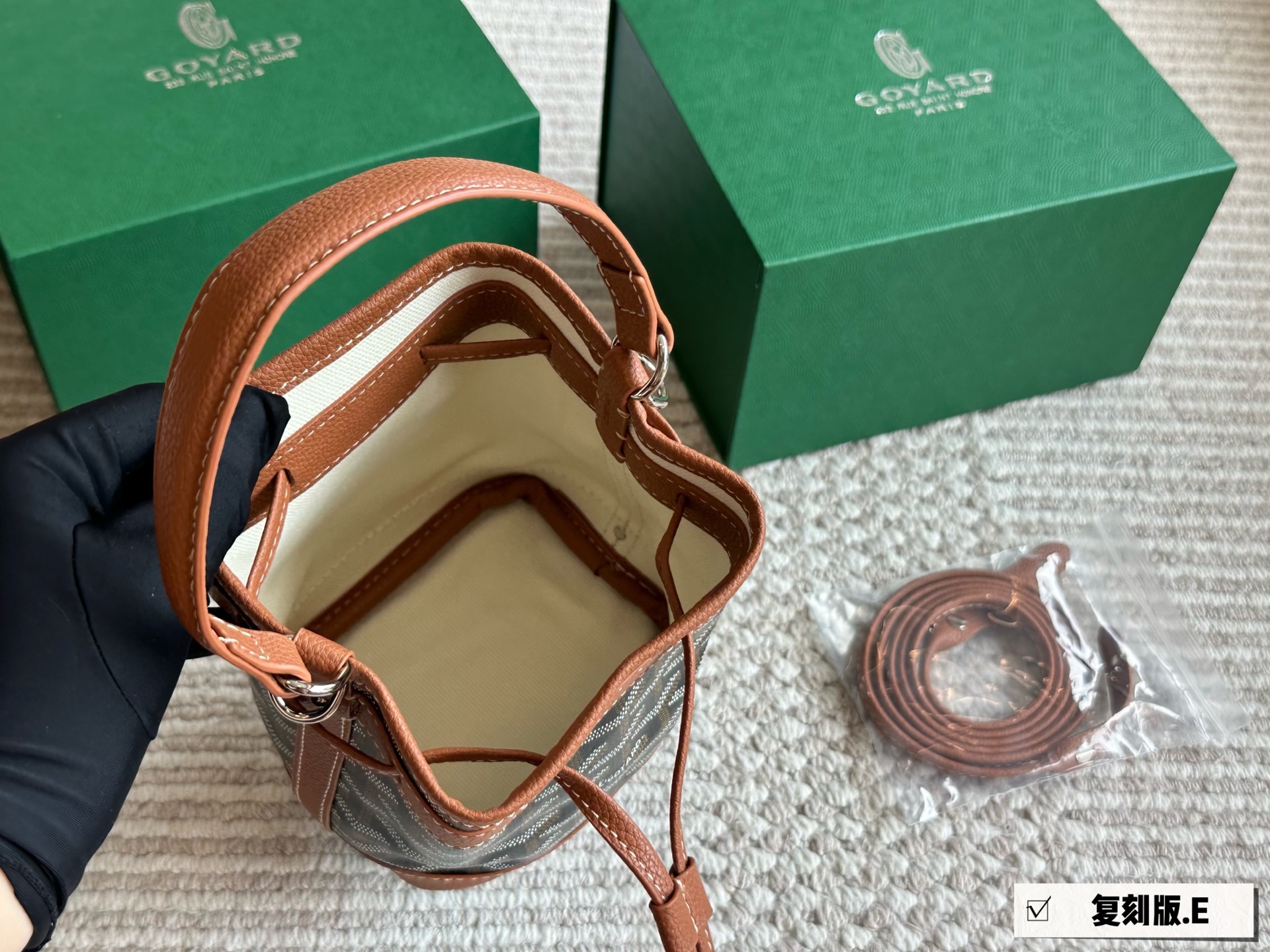 Goyard Petit Flot Mini bucket bag