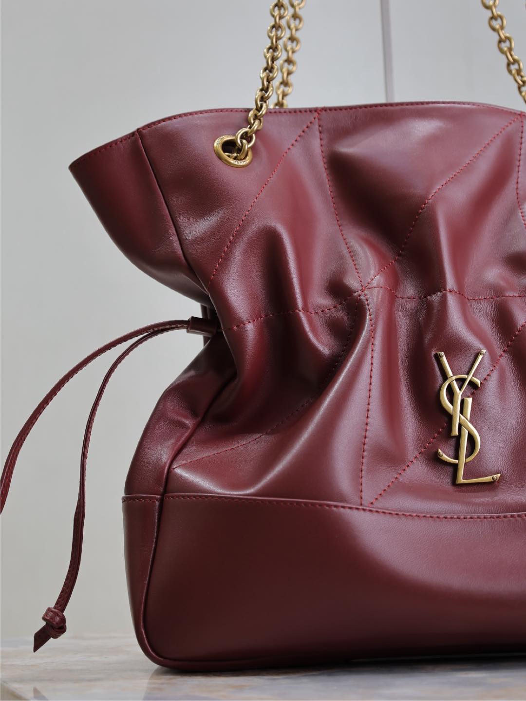 YSL Jamie 4.3 Large Pouch Bucket Bag