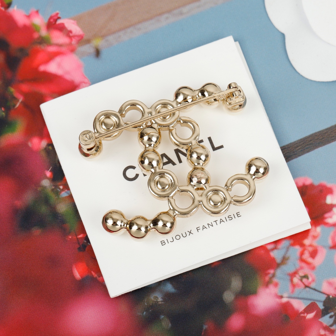 Chanel Pearl Brooch