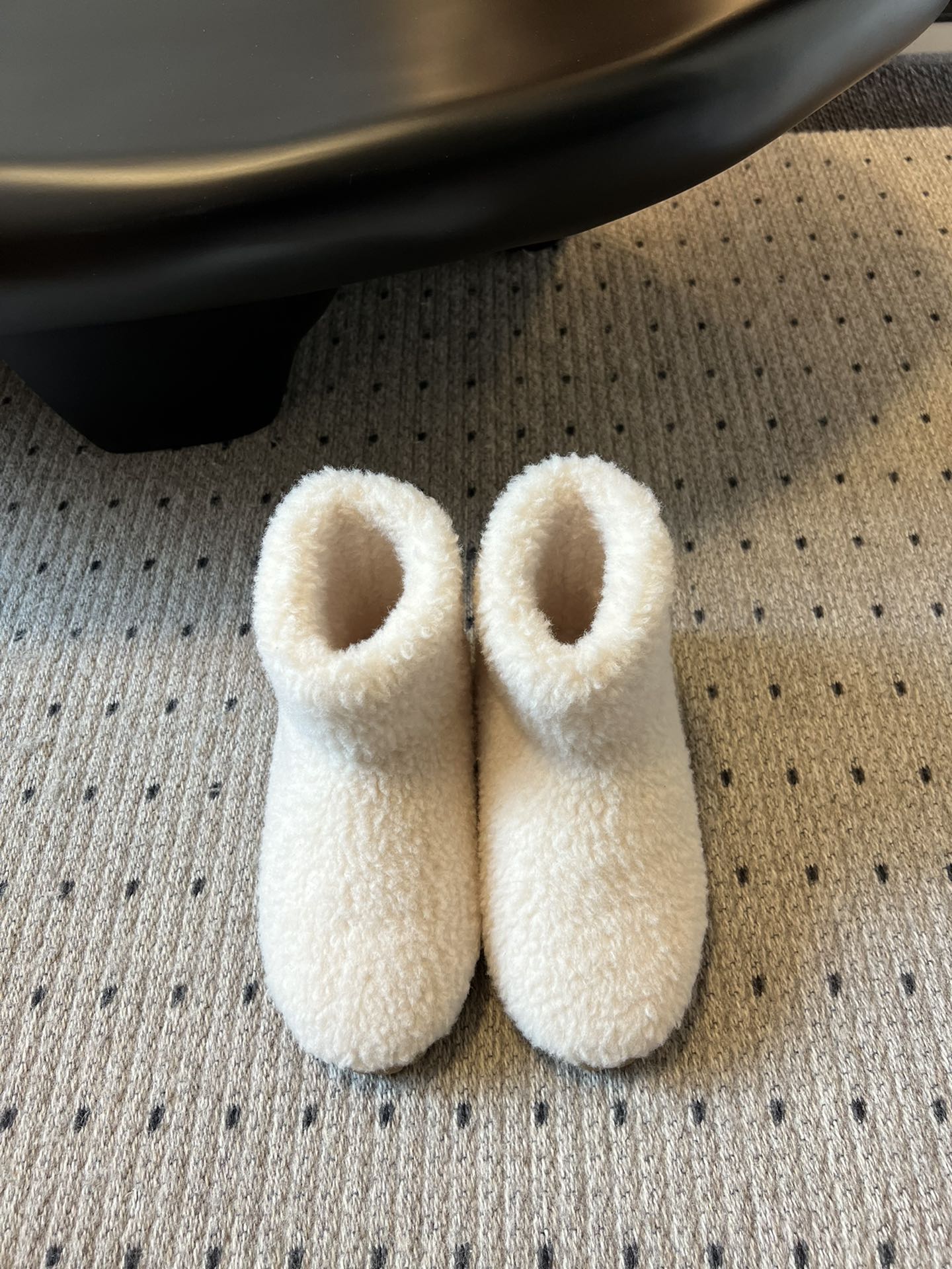 Prada autumn/Winter teddy snow boots