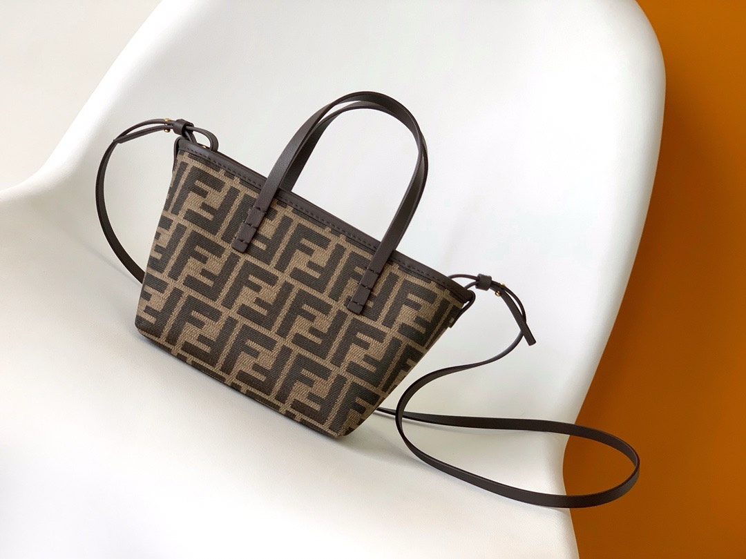 FENDI Roll Mini Shopper Bag