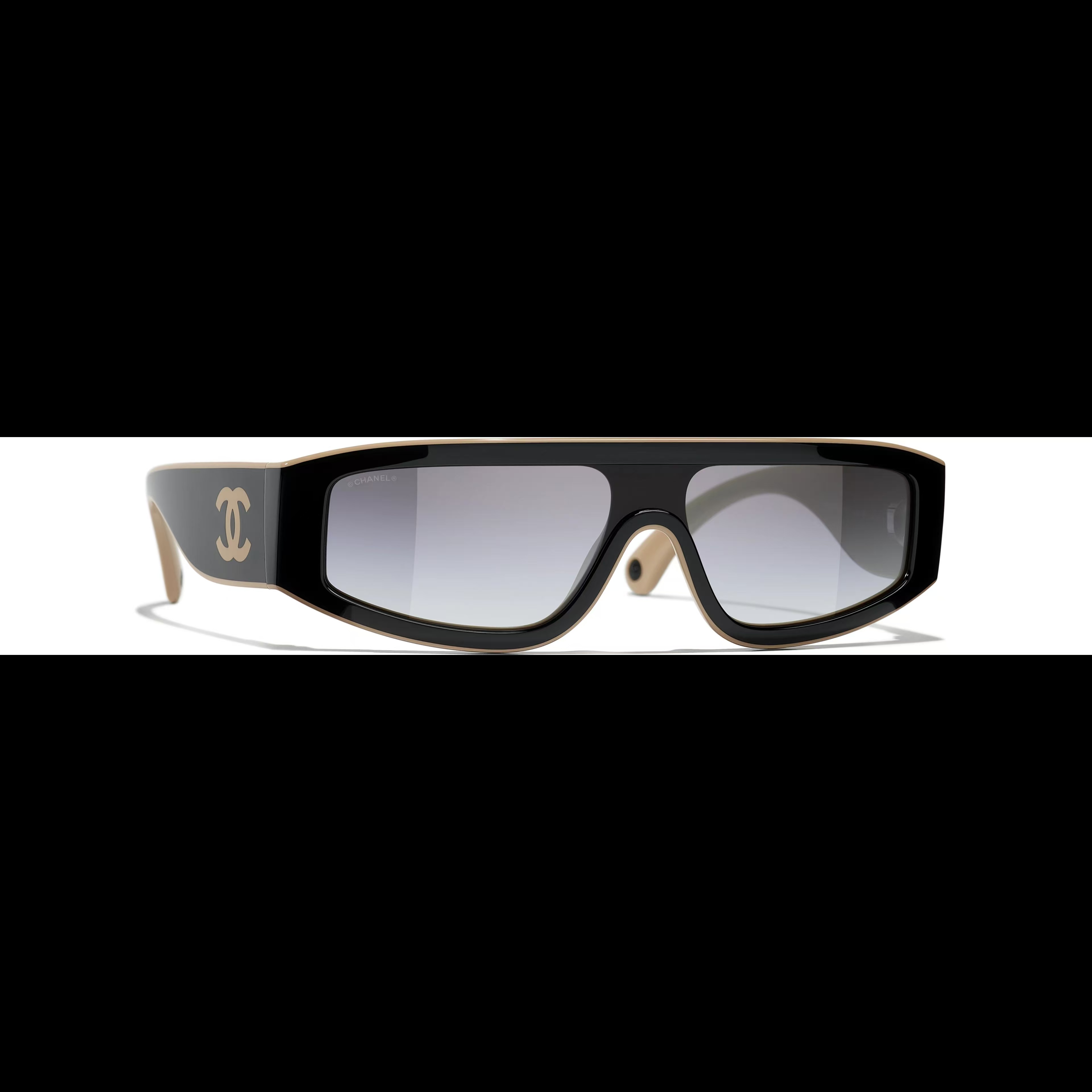 CHANEL-Shield Sunglasses