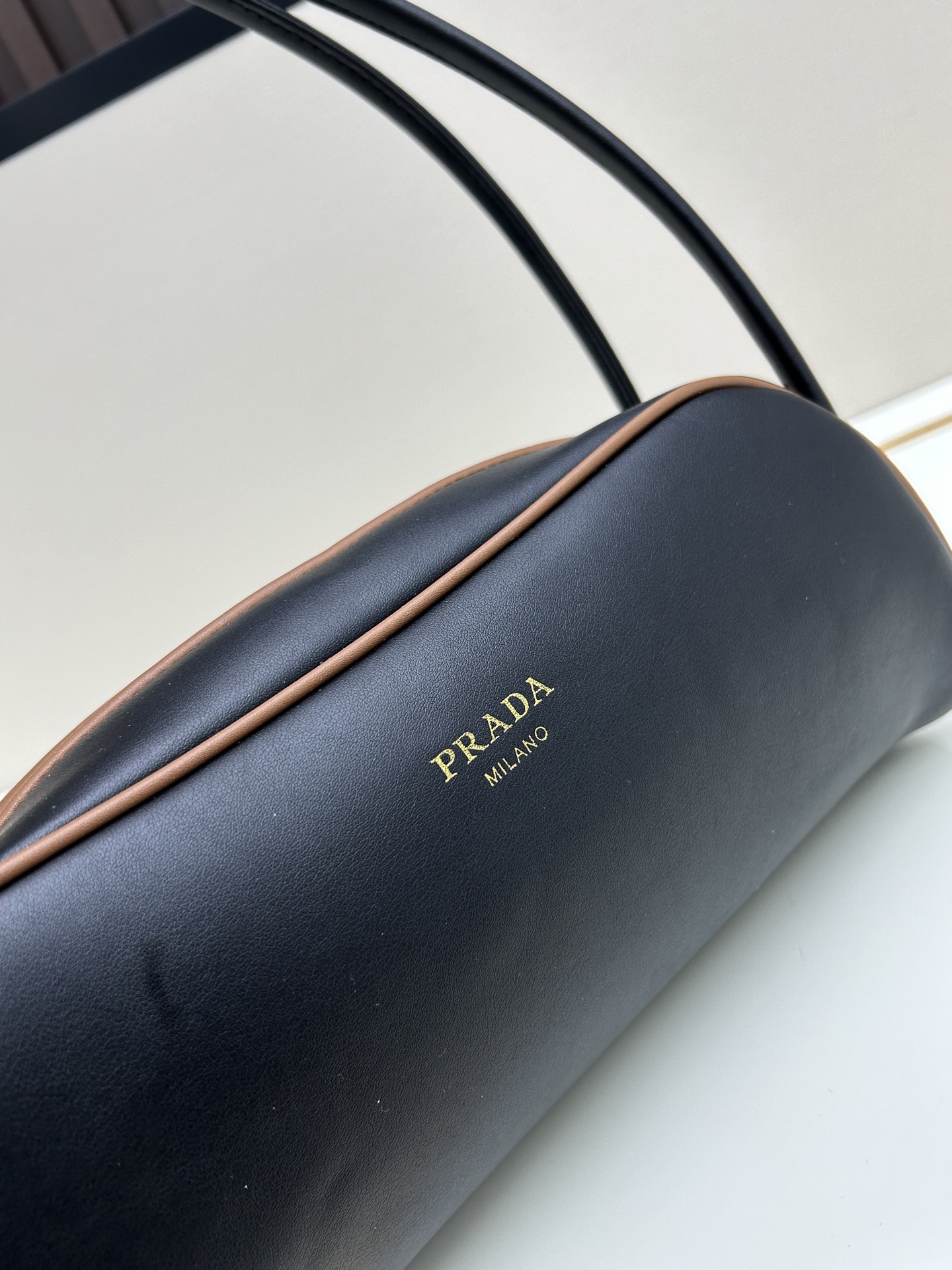 PRADA Swing Small Leather Shoulder Bag