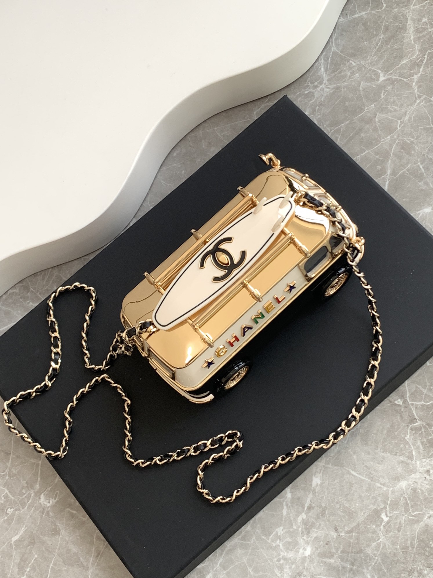 Chanel Limited Edition Bus and Mini Car
