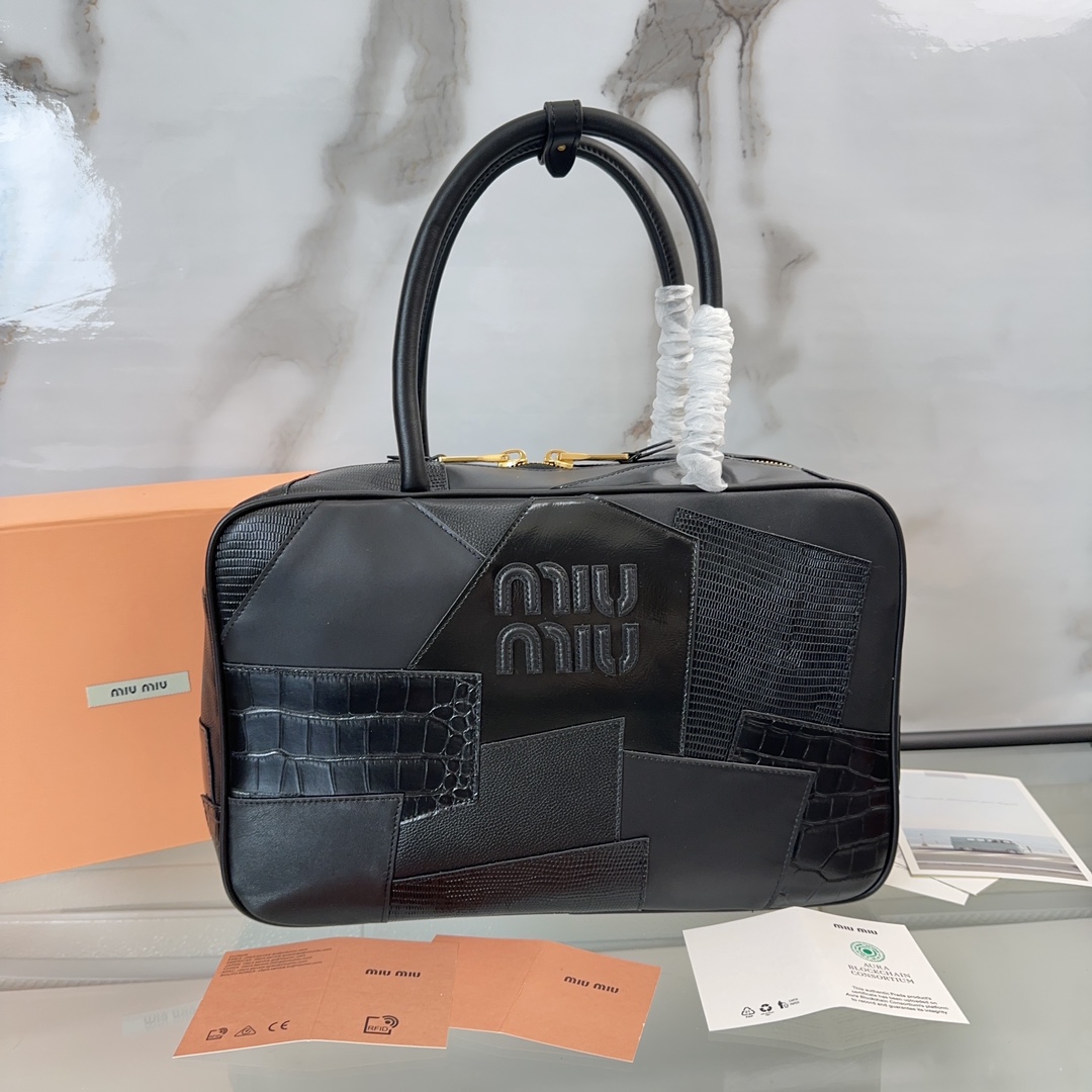 MiuMiu-New Spliced Briefcase-5BB117