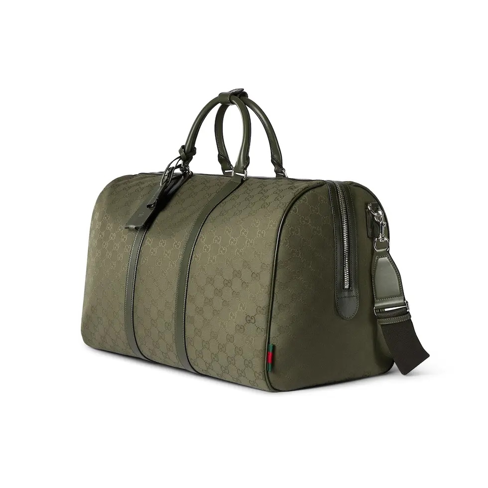 GUCCI GG canvas large duffle bag