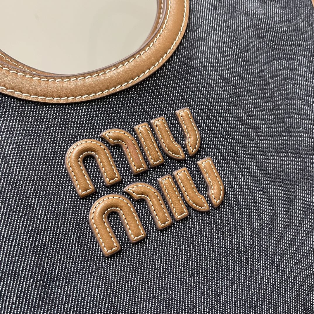 MiuMiu IVY denim bag
