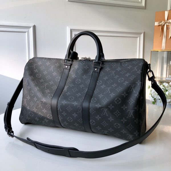 Louis Vuitton M40605 Keepall Bandoulière 55 Black