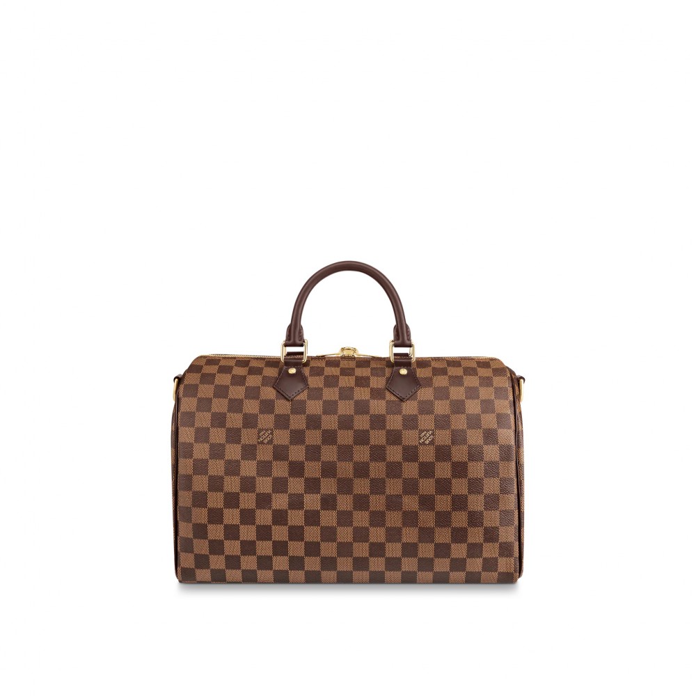 Louis Vuitton Damier Ebene Canvas Speedy Bandouliere 35 N41366