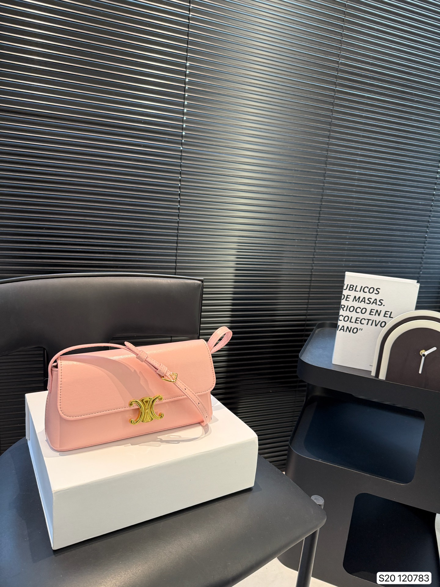 Celine SHOULDER BAG CLAUDE IN shiny calfskin