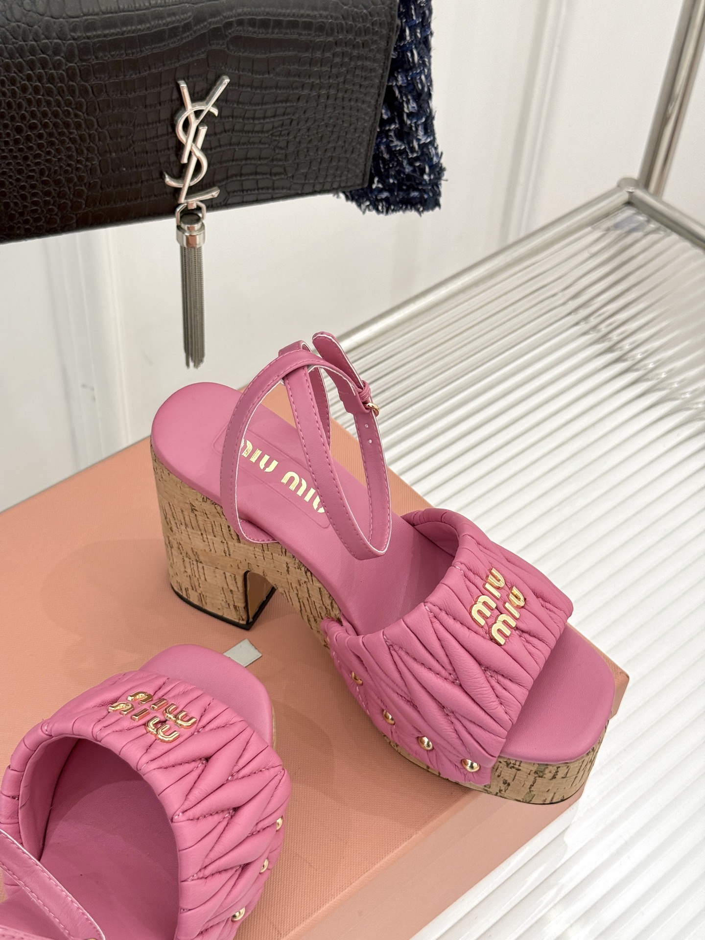 Miu Miu Spring-Summer Pleated Heels