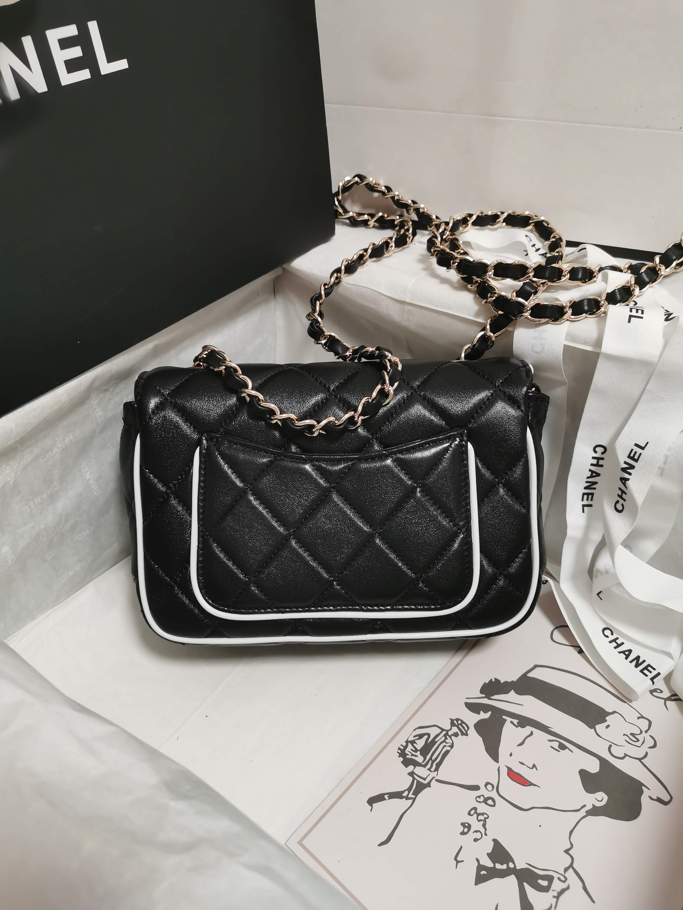 Chanel-25p-mini backpack