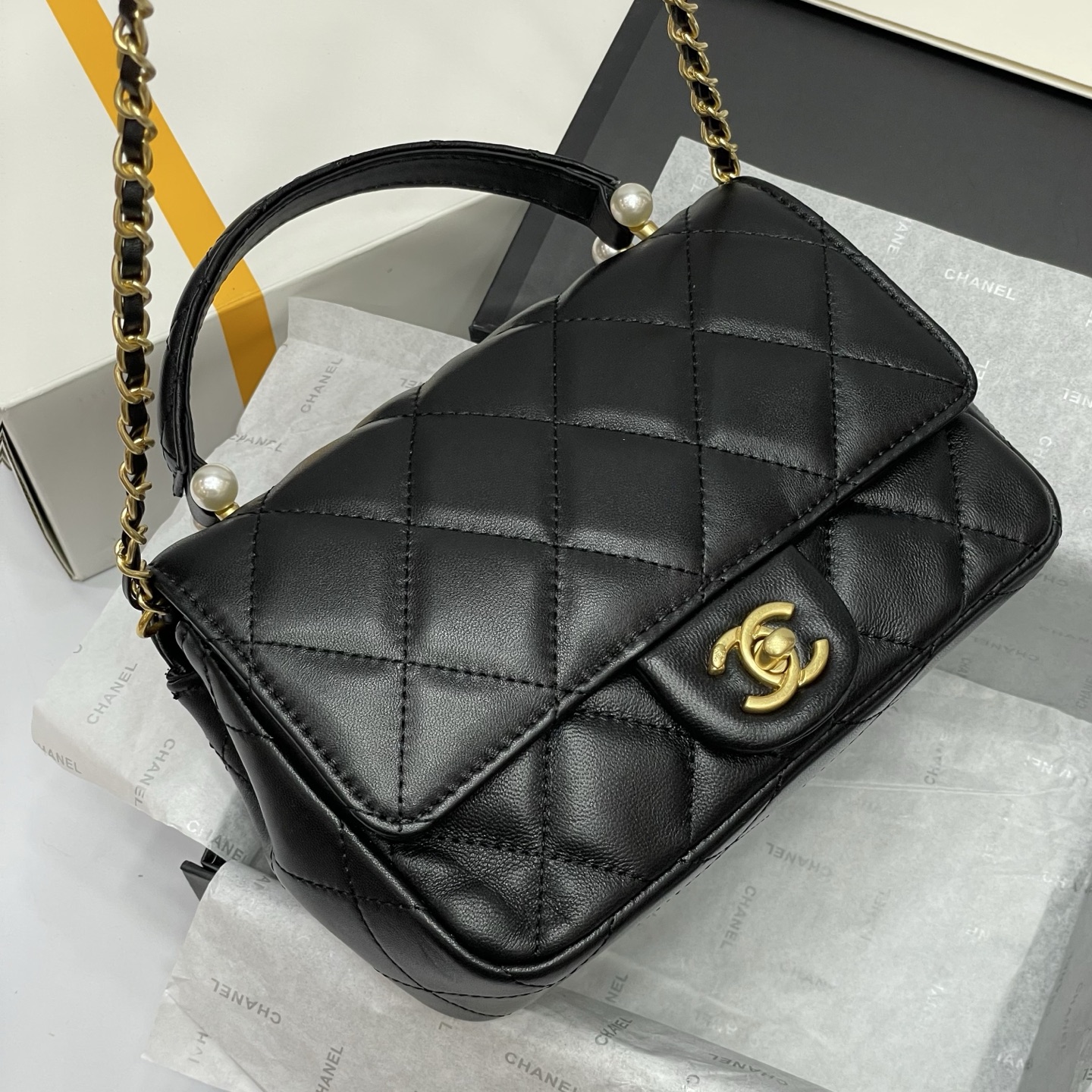 Chanel 25P New Pearl Flap Bag
