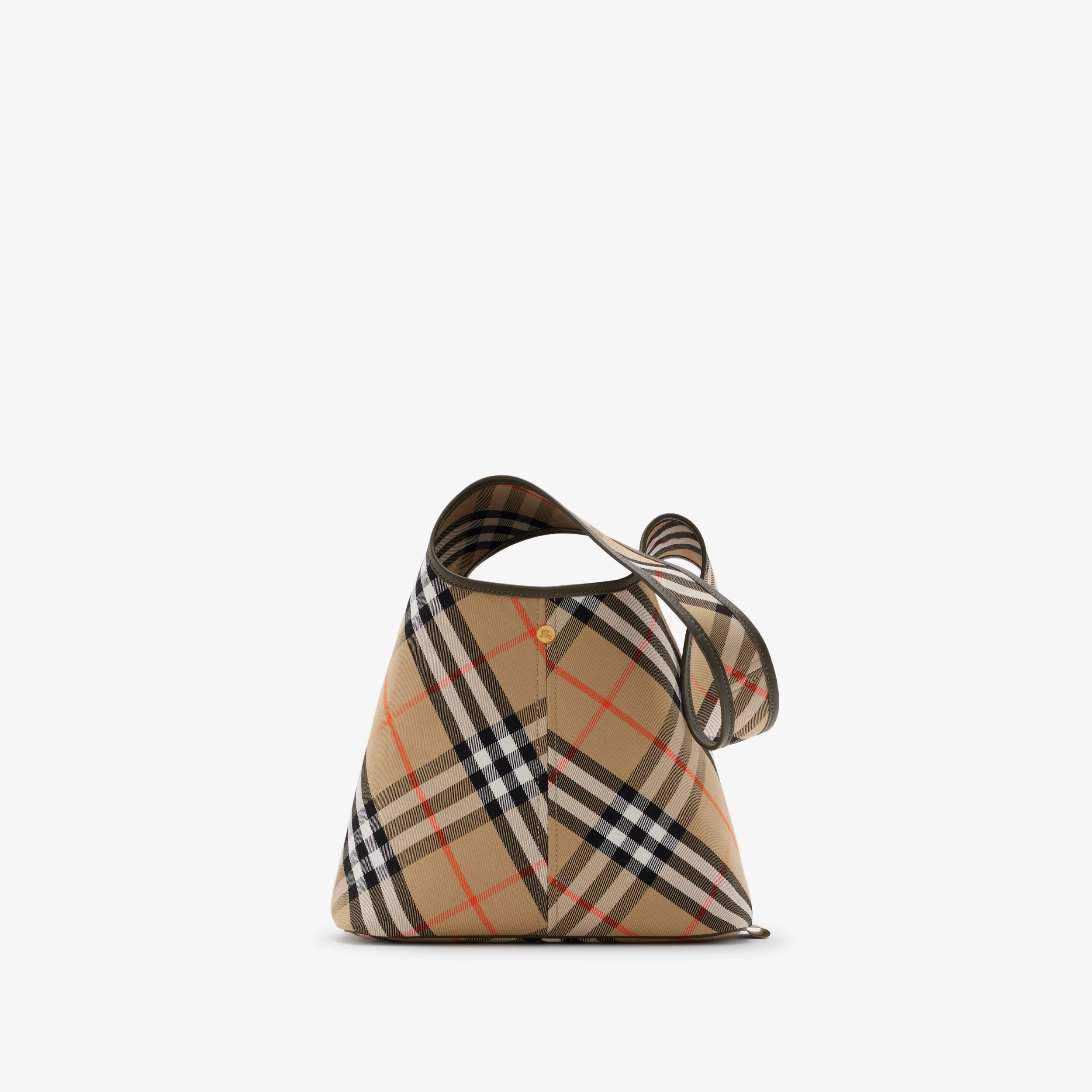 Plaid shoulder bag