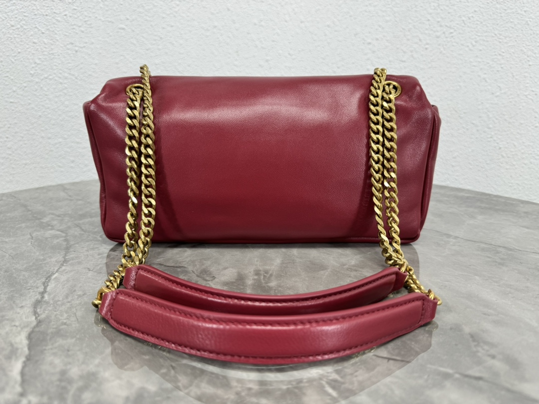 CALYPSO small in plunged lambskin