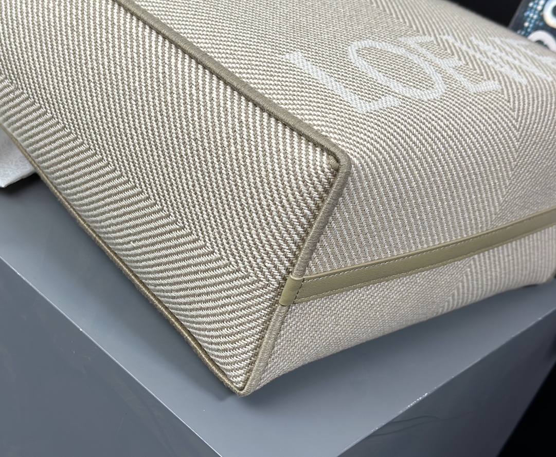 LOEWE Font Tote Jacquard Canvas