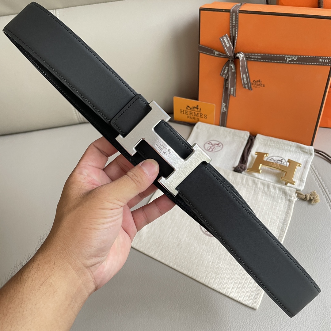 Hermès Leather Belt