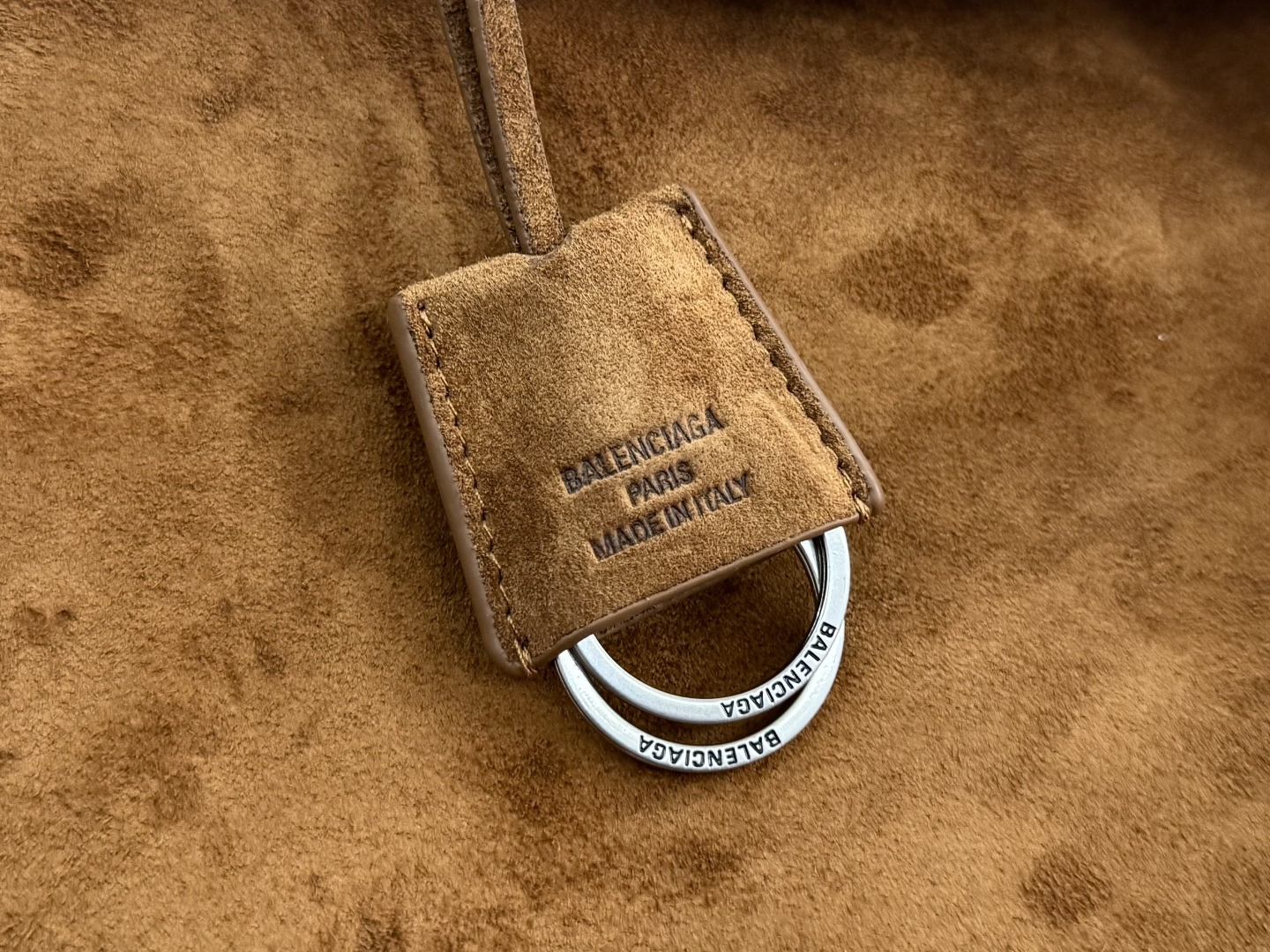 Balenciaga Rodeo Bag – Medium Brown Suede