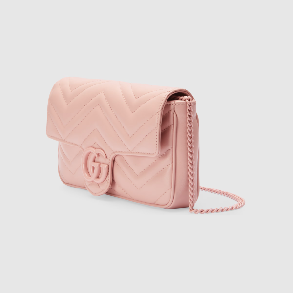 GG MARMONT MINI BAG-Pink-‎751526