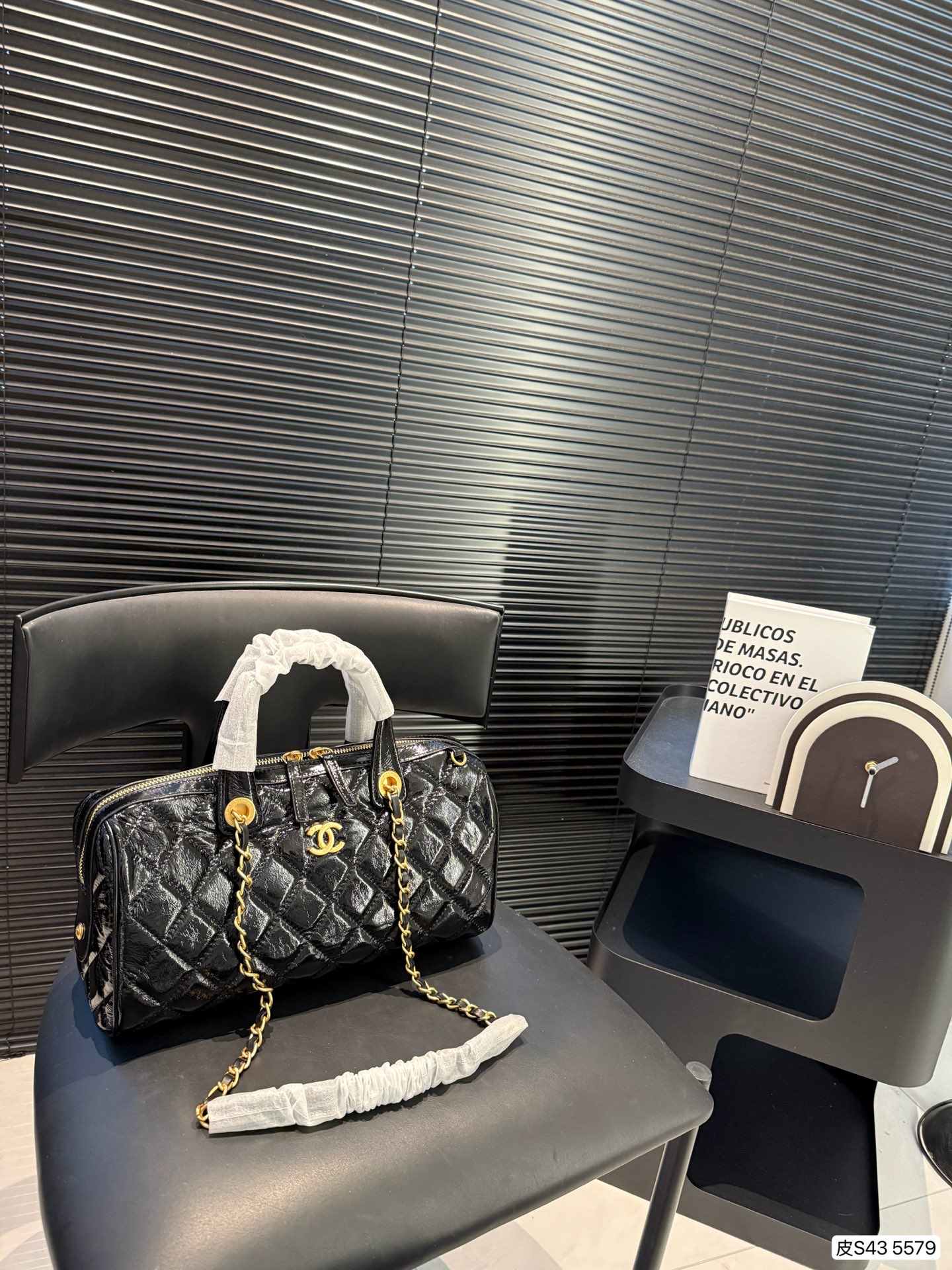 CHANEL Large Bowling Bag